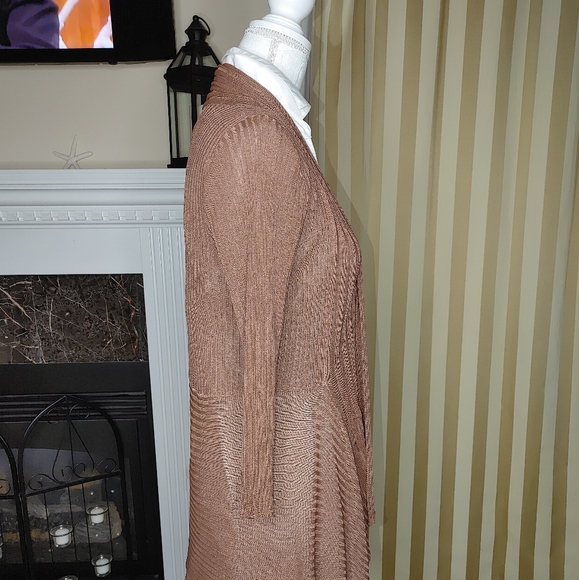 VERGO CARDIGAN, TAN - Picture 2 of 5